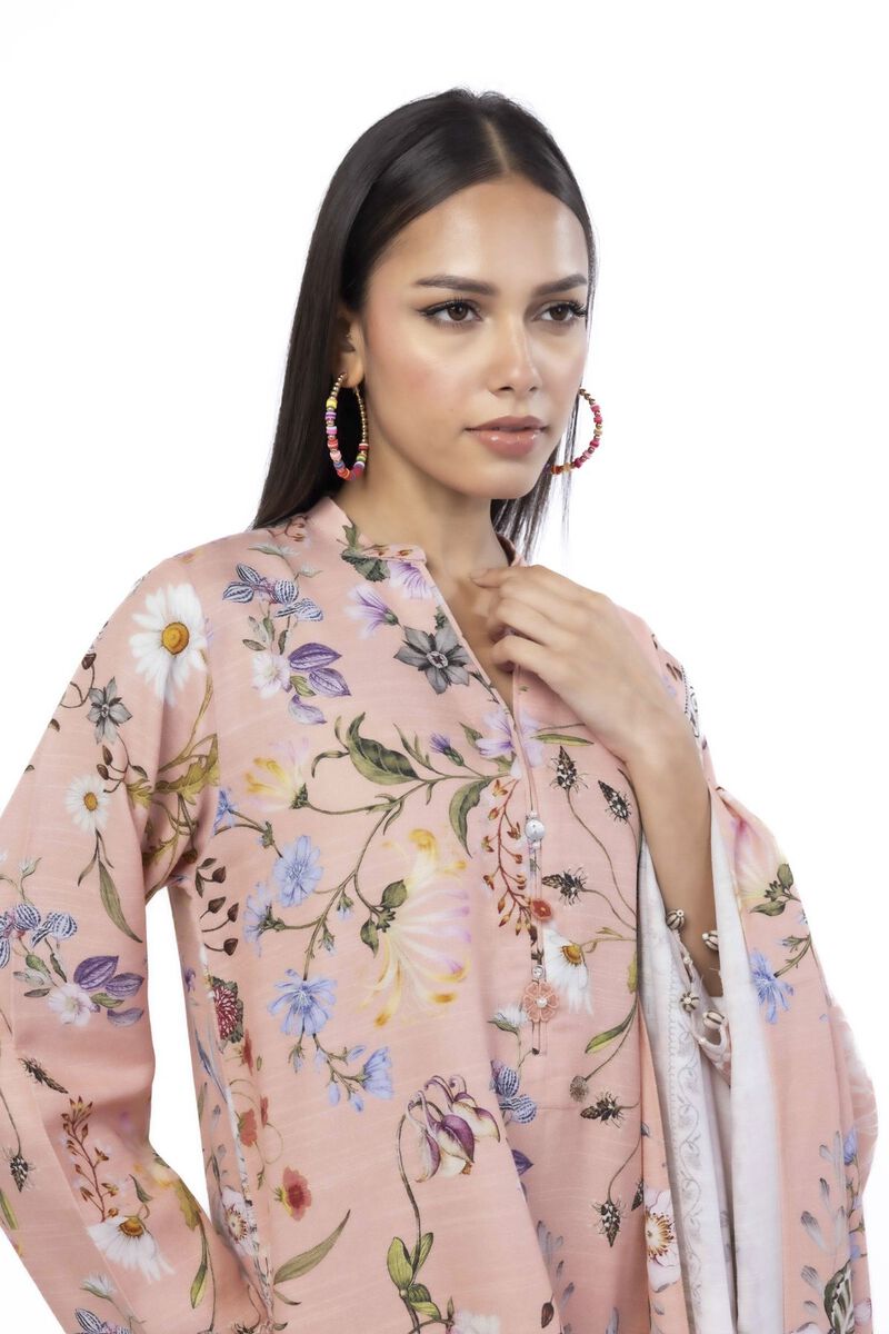 Embroidered | Blended Khaddar | Tailored 3 Piece | USD 60.00