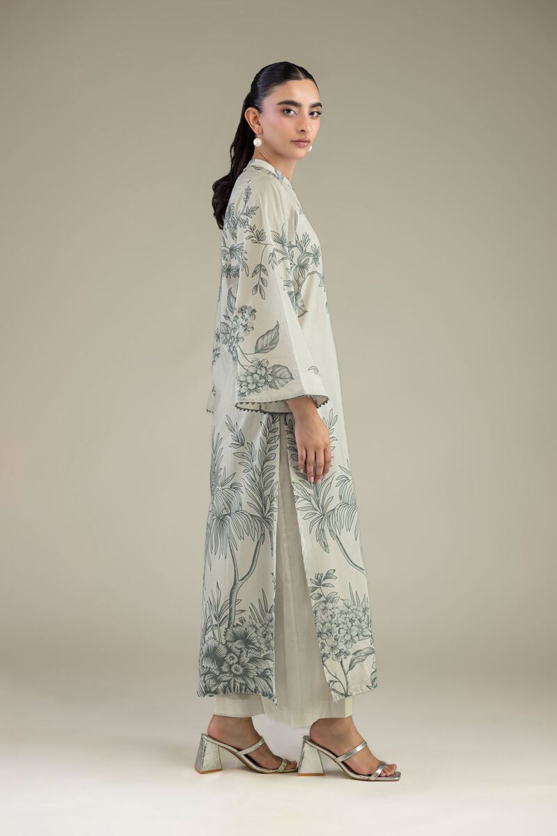 Printed | Cambric | Floral Cambric Kurta | USD 40.00