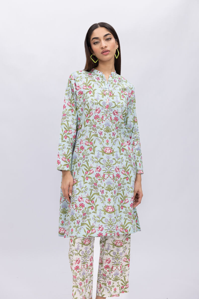 Printed | Crosshatch Poplin | Kurta | USD 7.50