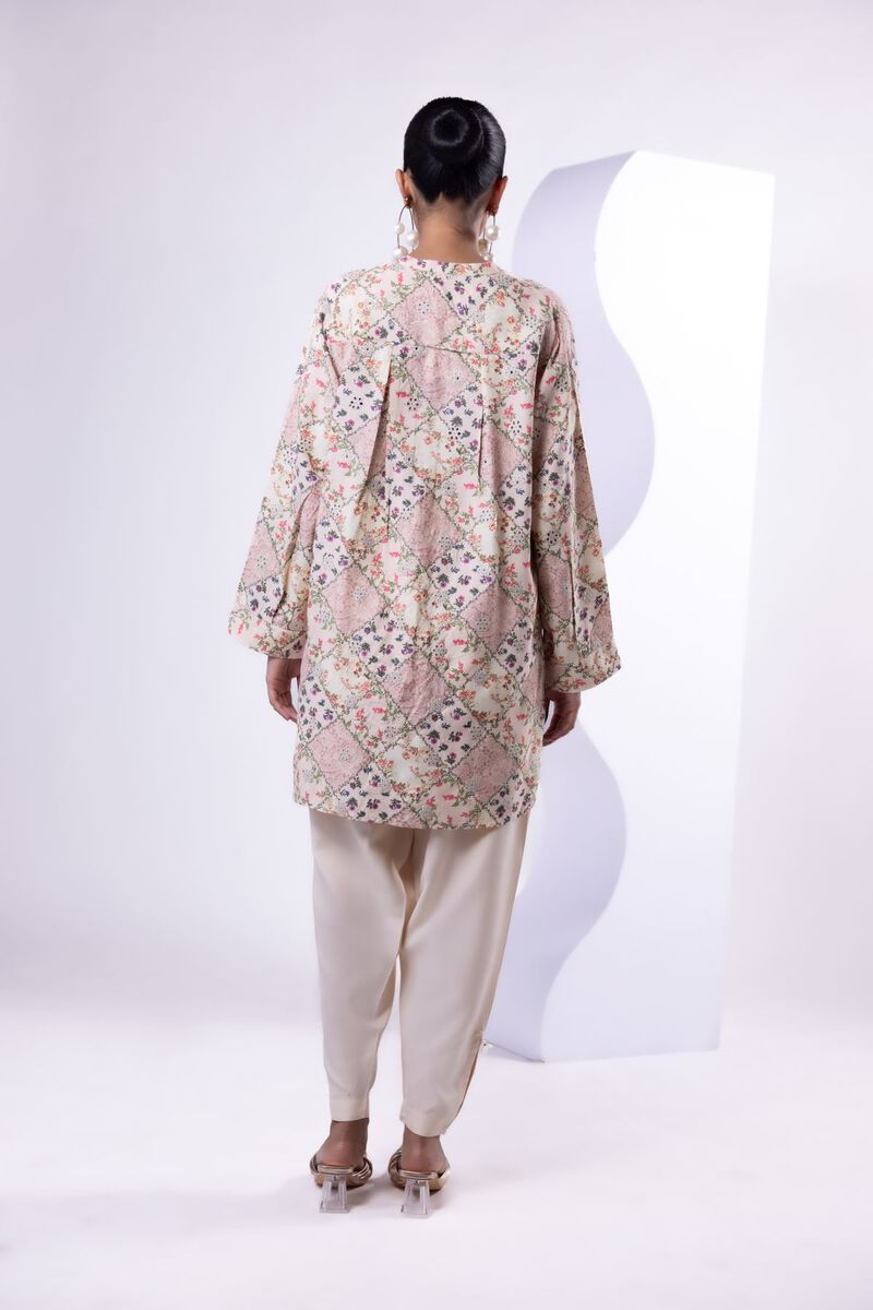 Embroidered | Russian Raw Silk | Kurta | USD 60.00
