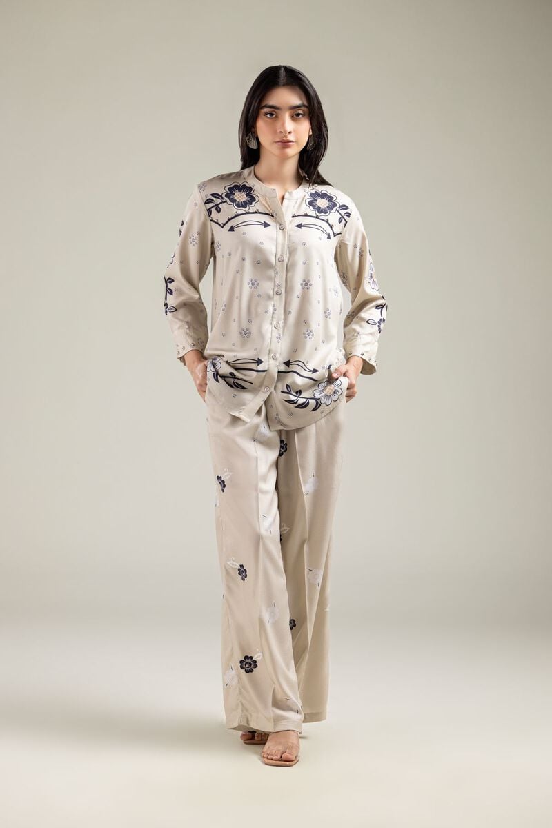 Embroidered | Viscose Crepe | Trousers | USD 30.00