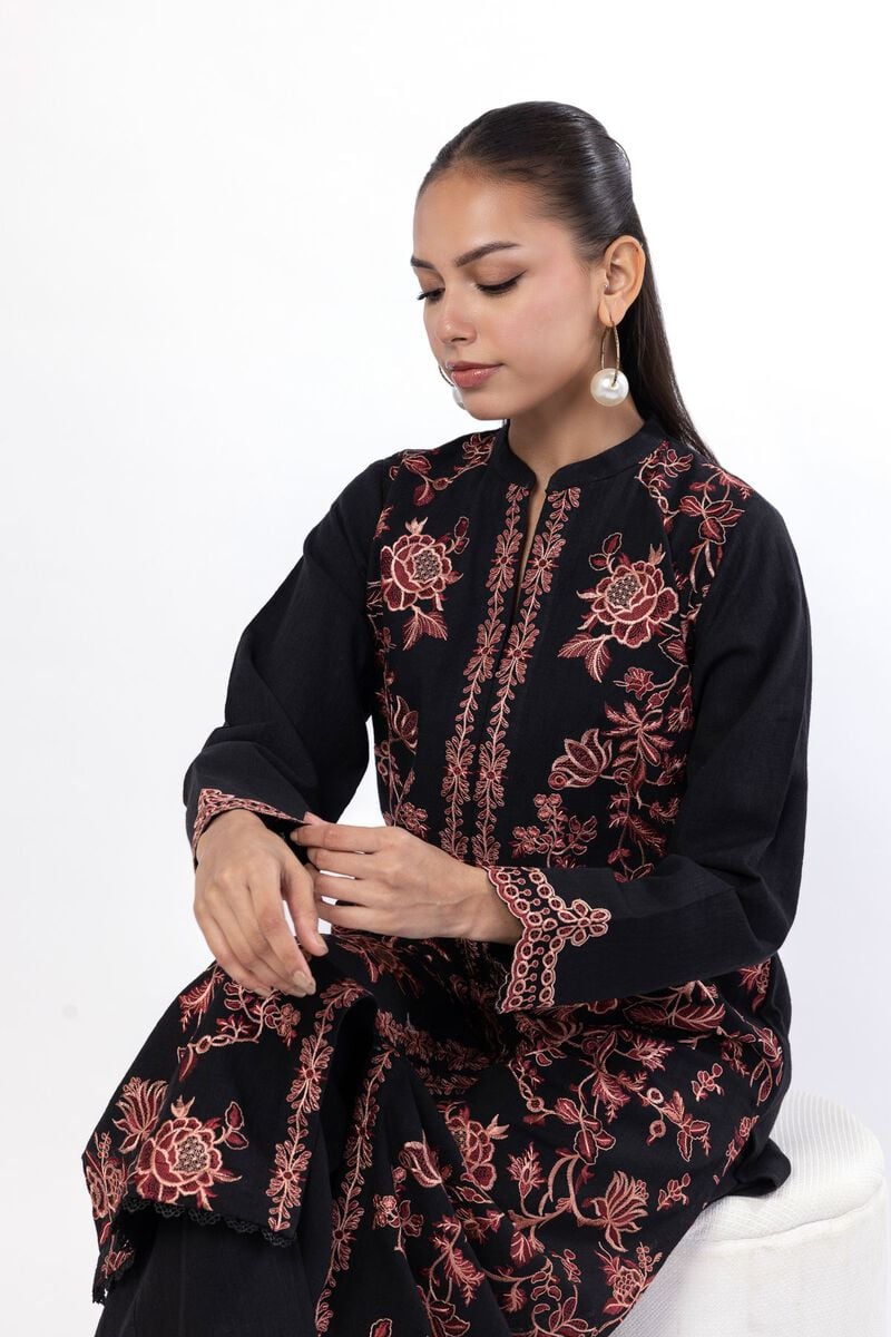 Embroidered | Crosshatch | Tailored 2 Piece | Top and Bottom | USD 45.00