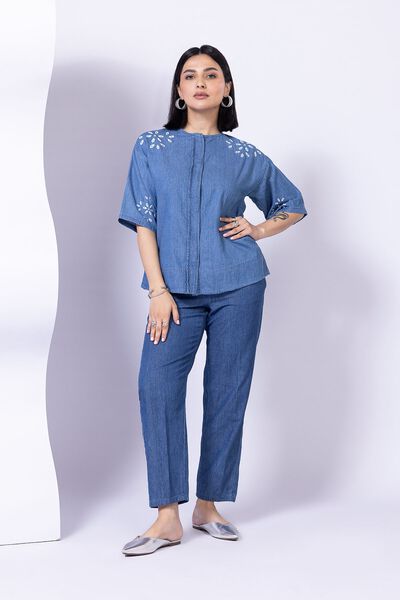 Printed | Tencel Denim | Shirt | USD 9.00