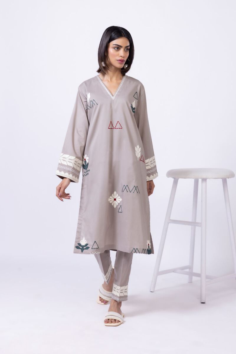 Embroidered | Cambric | Pants | USD 5.10