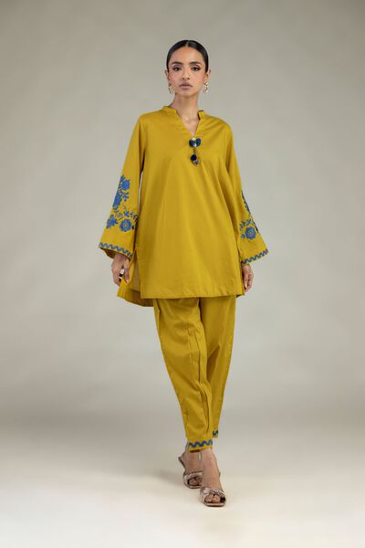 Embroidered | Cambric | Cambric Pants | USD 25.00