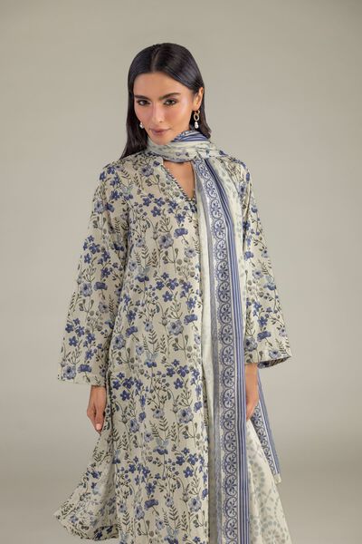 Printed | Cambric | Floral Longline Kurta | USD 35.00