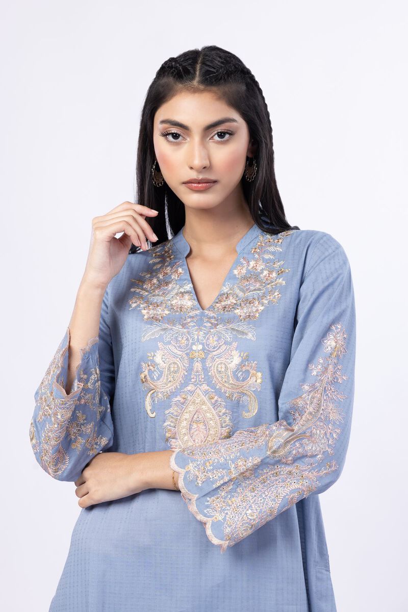 Embroidered | Cotton Dobby | Kurta | USD 30.00
