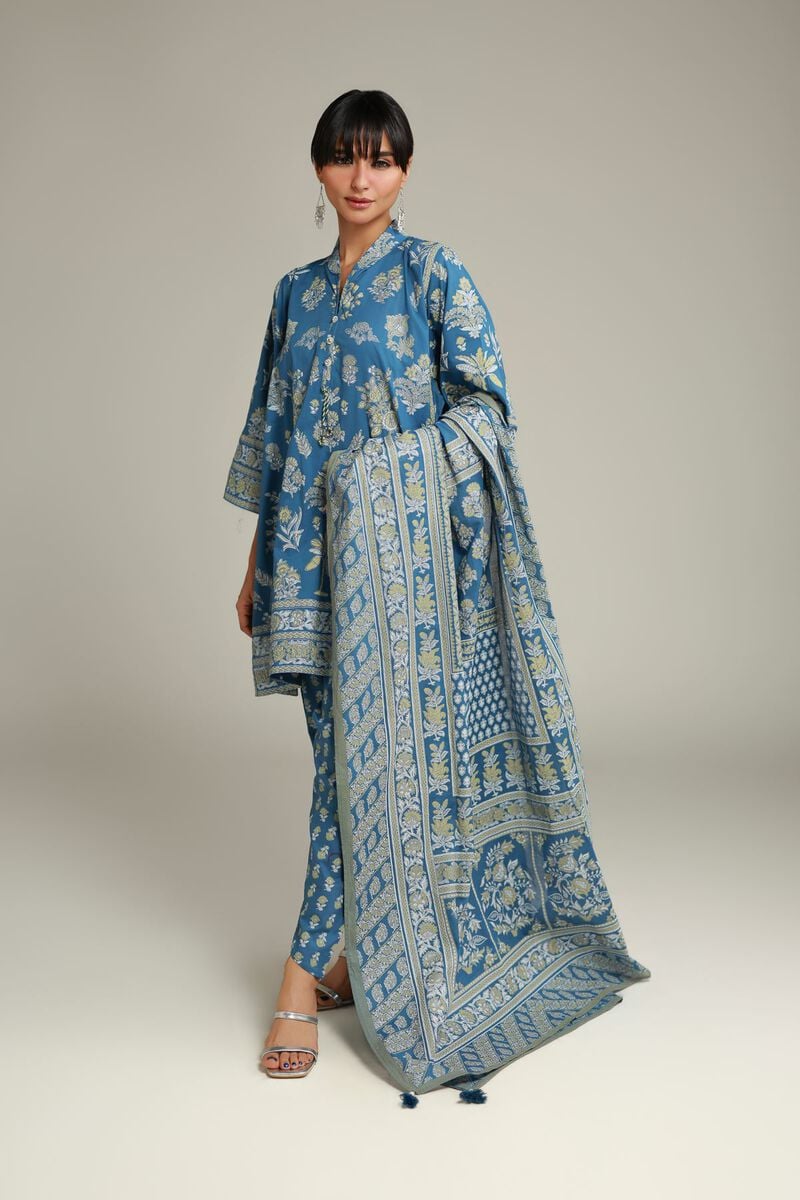 Printed | Lawn | Floral Lawn Dupatta | USD 30.00