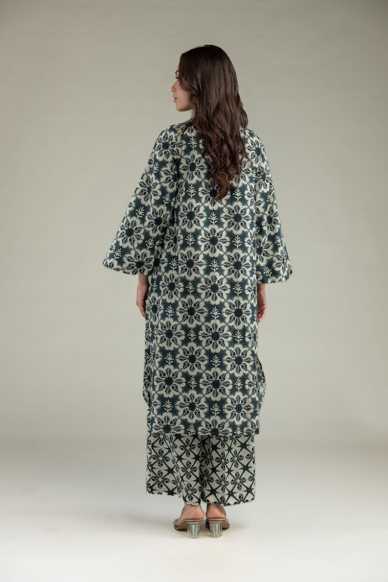 Printed | Cotton Dobby | Floral Longline Kurta | USD 30.00