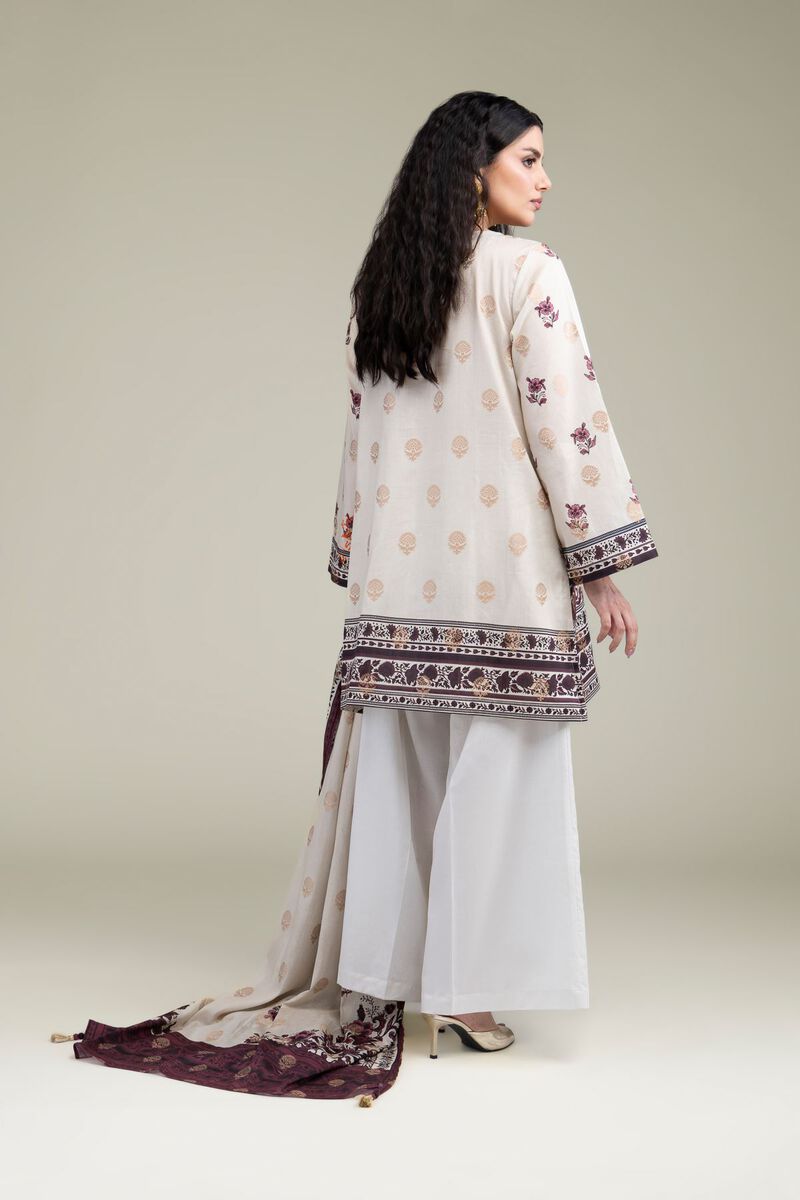 Printed | Jacquard | Tailored 3 Piece | USD 70.00