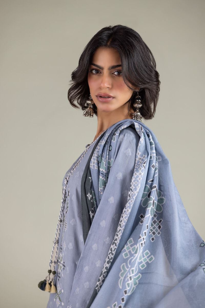 Embroidered | Broshia | Tailored 3 Piece | USD 80.00