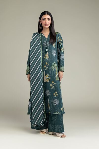Printed | Cotton Dobby | Floral Cotton Pants | USD 25.00