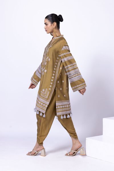 Embroidered | Raw Silk | Shalwar | USD 20.00