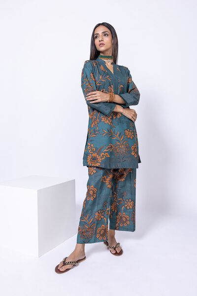 Printed | Cotton Karandi | Pants | USD 6.00