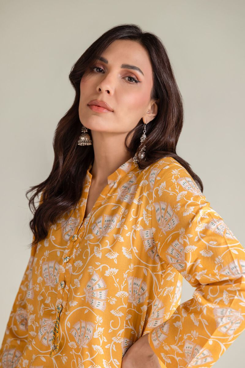 Embroidered | Cambric | Floral Short Kurta | USD 30.00