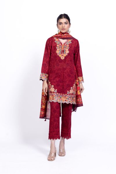 Printed | Khaddar | Pants | USD 8.50