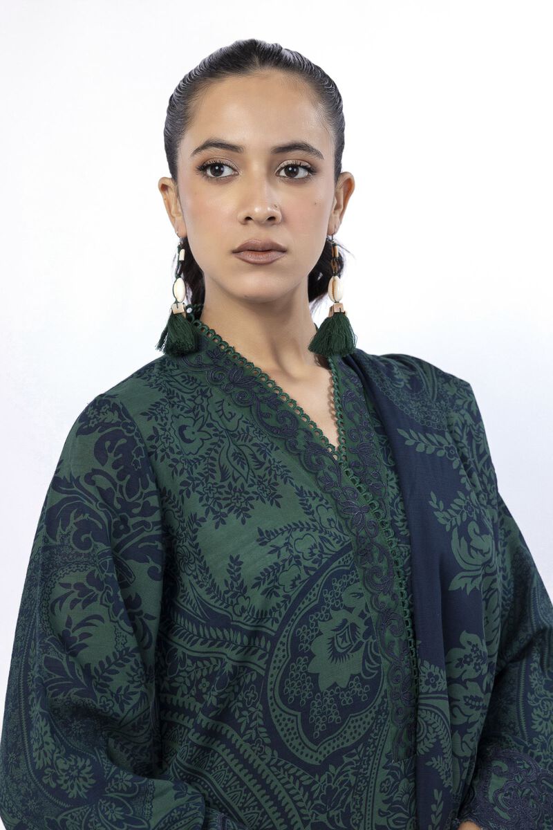 Embroidered | Light Khaddar | Tailored 3 Piece | USD 50.00