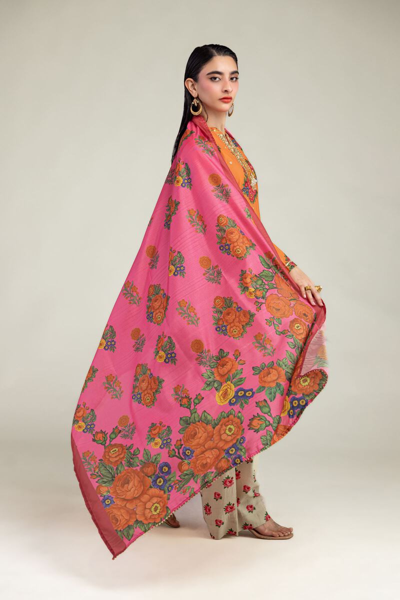 Embroidered | Mesuri | Floral Mesuri Dupatta | USD 30.00