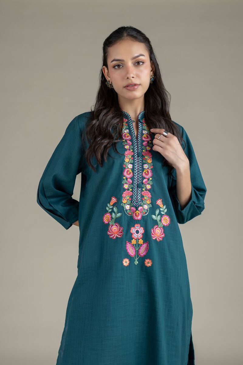 Embroidered | Heavy Textured Cotton | Kurta | USD 30.00