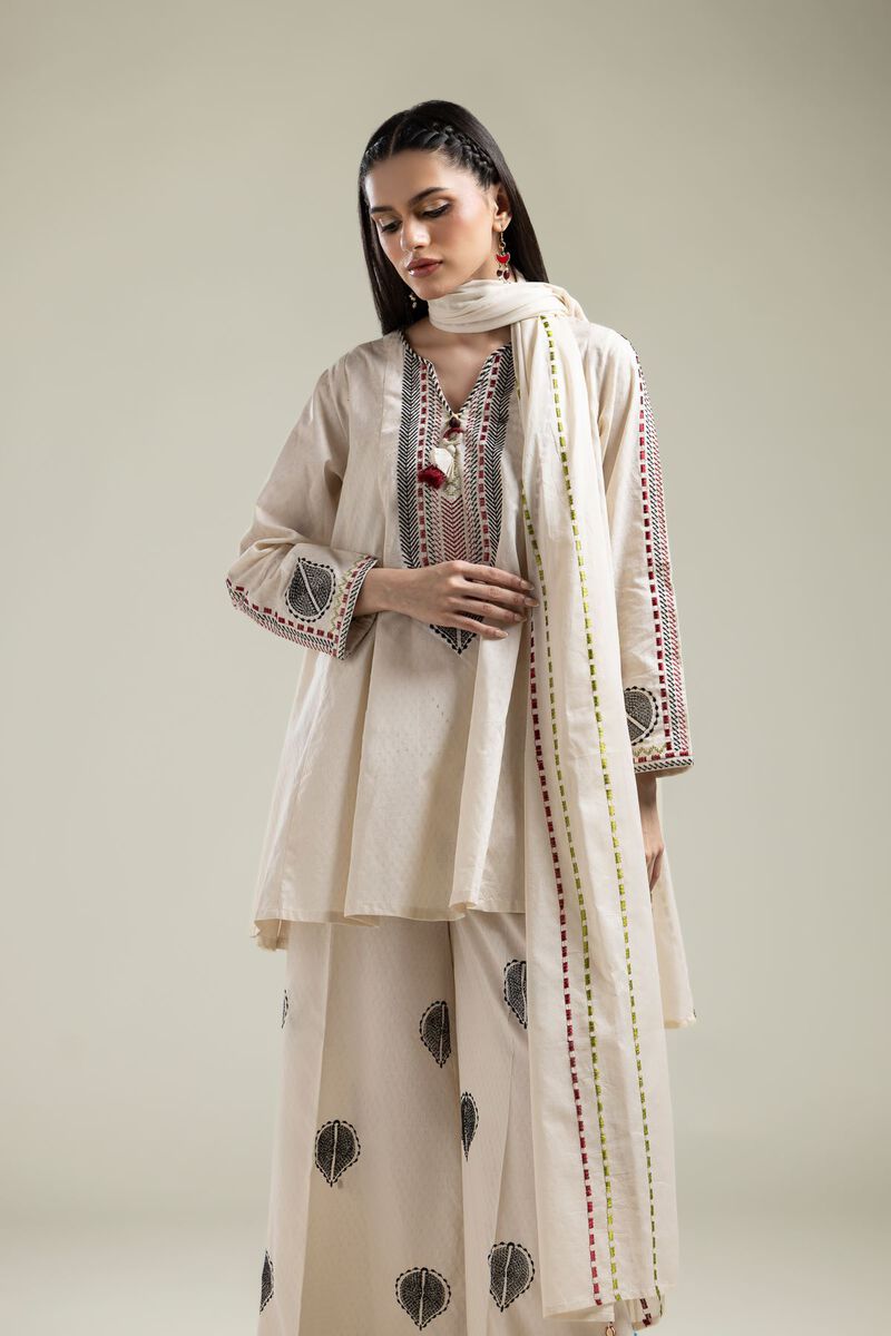 Embroidered | Lawn | Lawn Geometric Dupatta | USD 30.00
