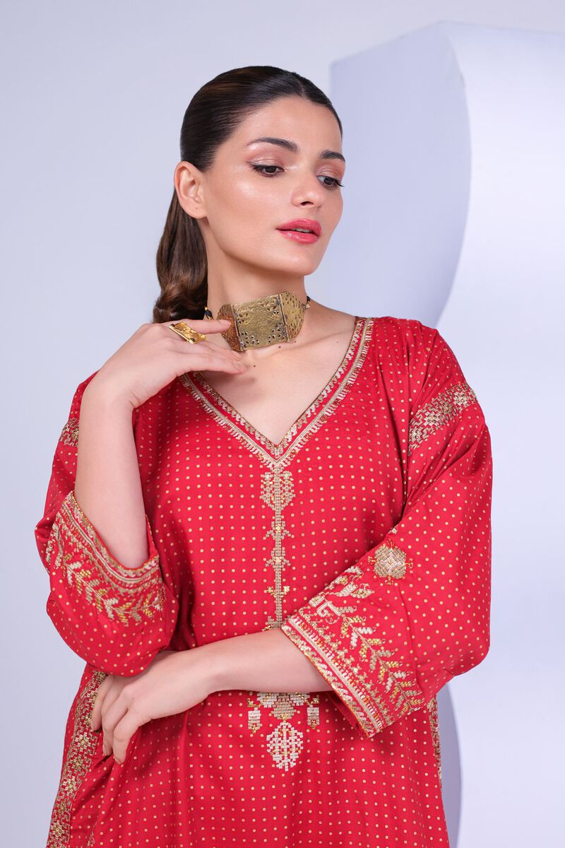 Embroidered | Russian Raw Silk | Kurta | USD 27.50