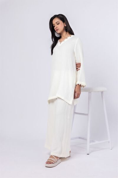 Dyed | Cheese Cloth | Pants | USD 25.00