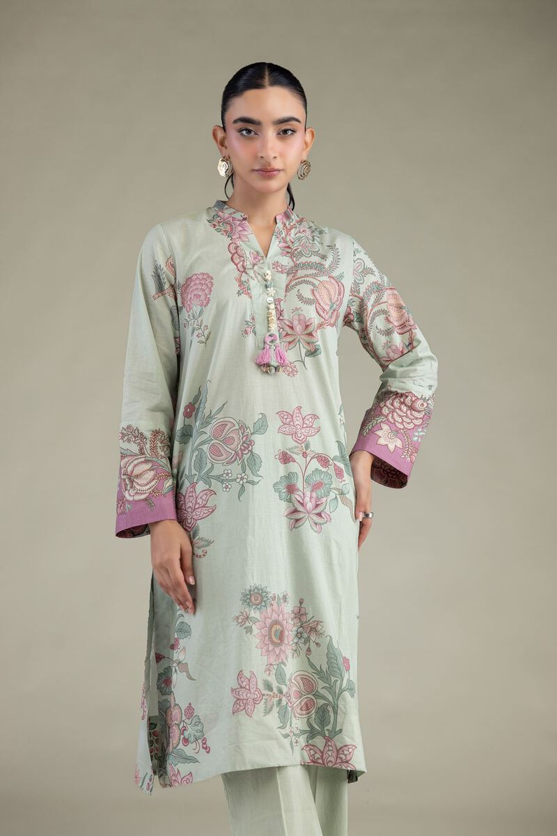 Printed | Cambric | Floral Cambric Kurta | USD 35.00
