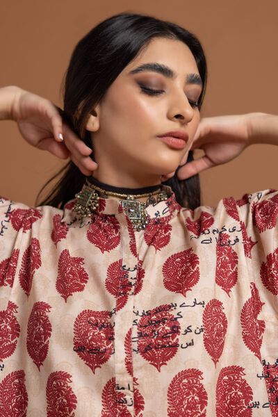 Classic Kurta, BEIGE, hi-res