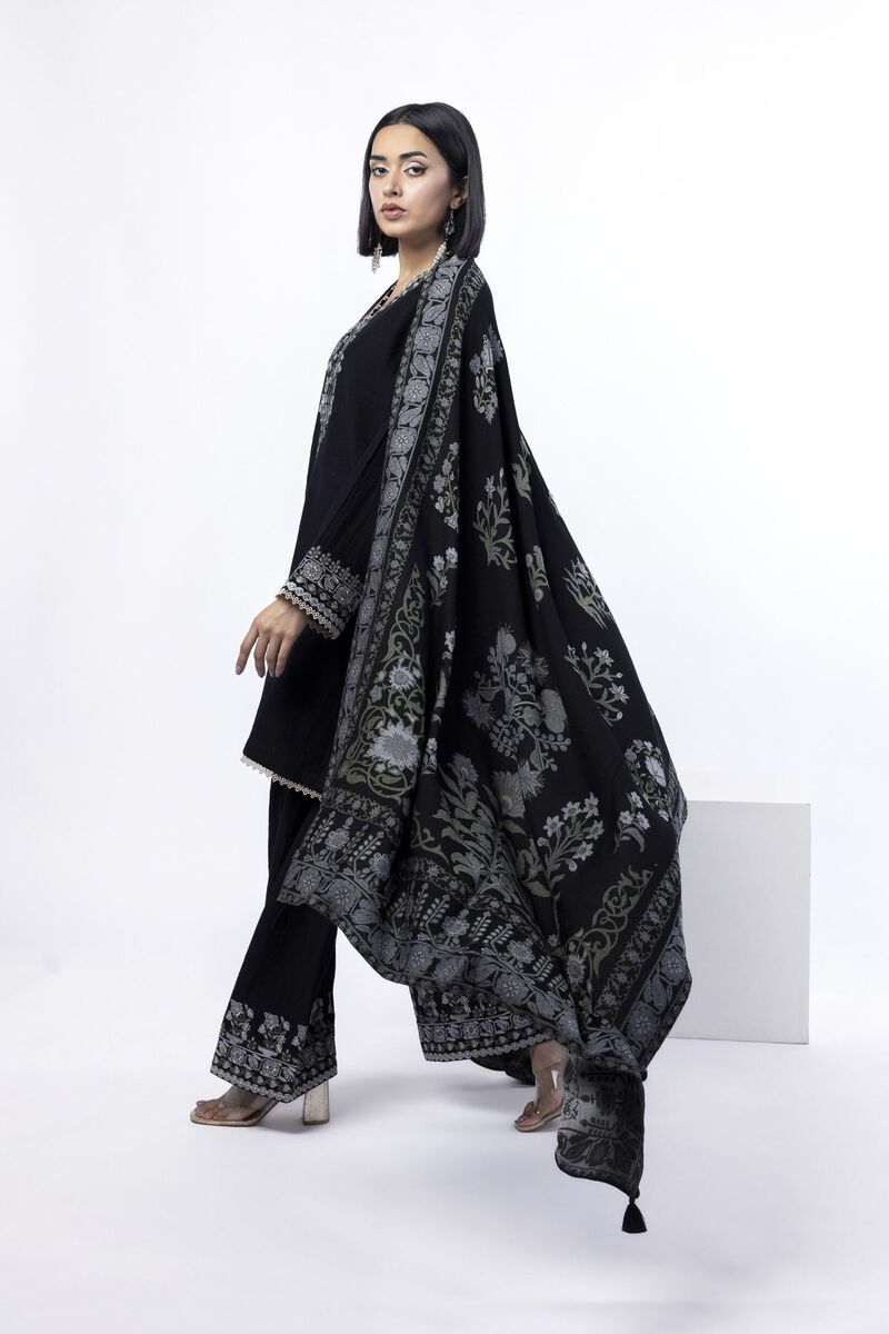 Embroidered | Khaddar | Tailored 3 Piece | USD 70.00