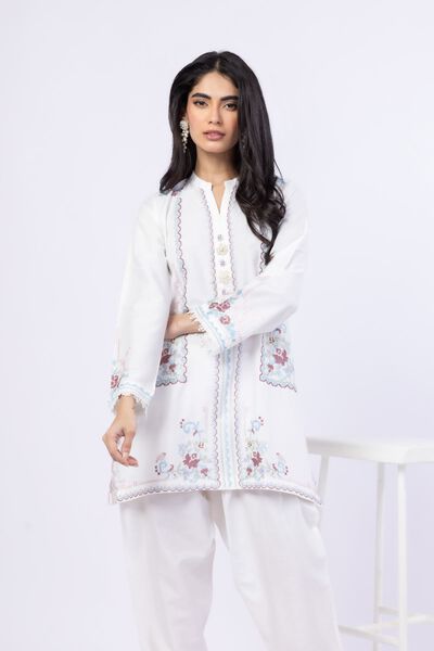 Embroidered | Raw Silk | Kurta | USD 40.00