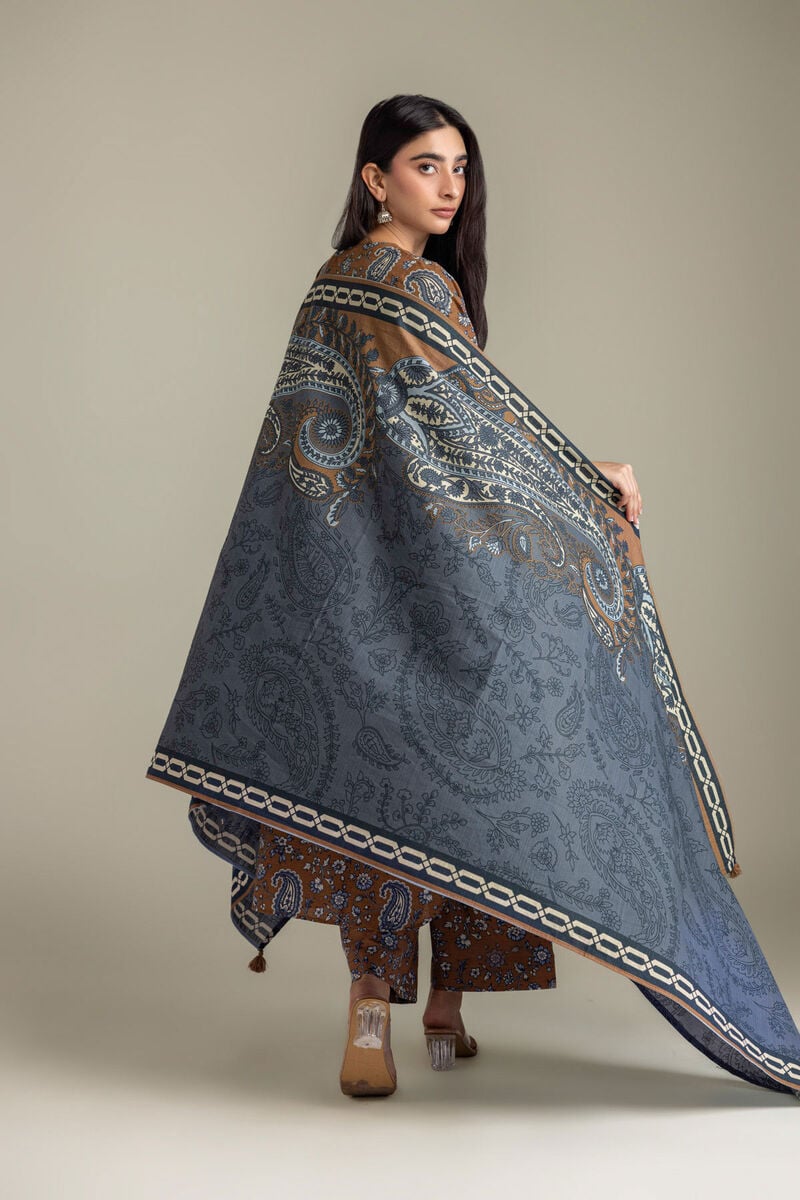 Printed | Light Khaddar | 3 Piece Tailored | USD 65.00