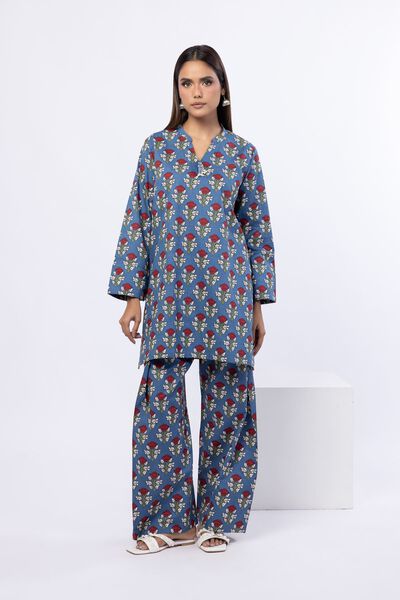 Printed | Crosshatch Poplin | Pants | USD 15.00