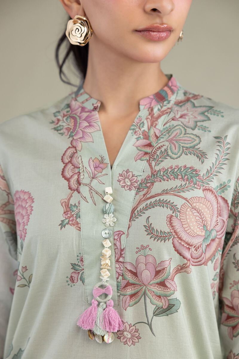 Printed | Cambric | Floral Cambric Kurta | USD 35.00