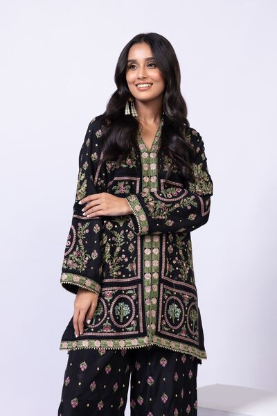 Embroidered | Viscose Oak Silk | Kurta | USD 70.00