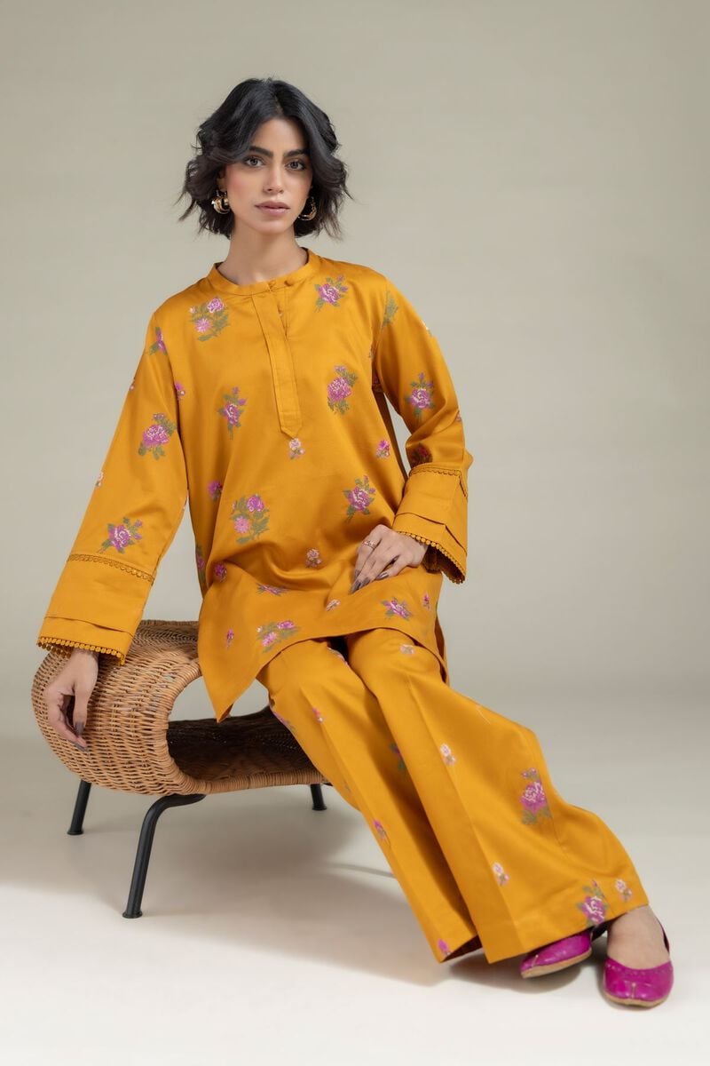 Embroidered | Textured Cotton | Kurta | USD 35.00