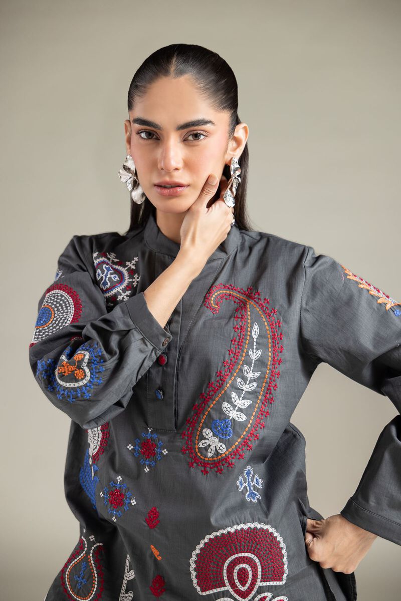 Textured Cotton | Tunic | USD 35.00