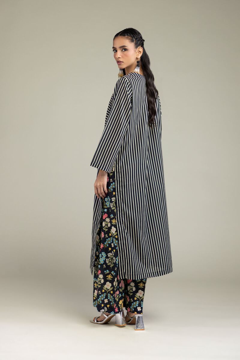 Printed | Cambric | Black Floral Pants | USD 25.00