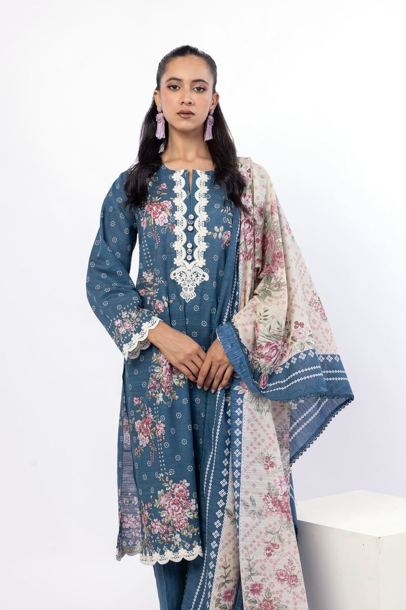 Embroidered | Light Khaddar | Tailored 3 Piece | USD 50.00