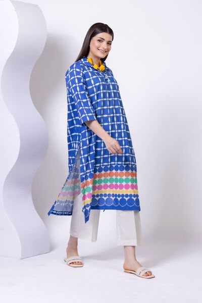Printed | Crosshatch Poplin | Pants | USD 7.50