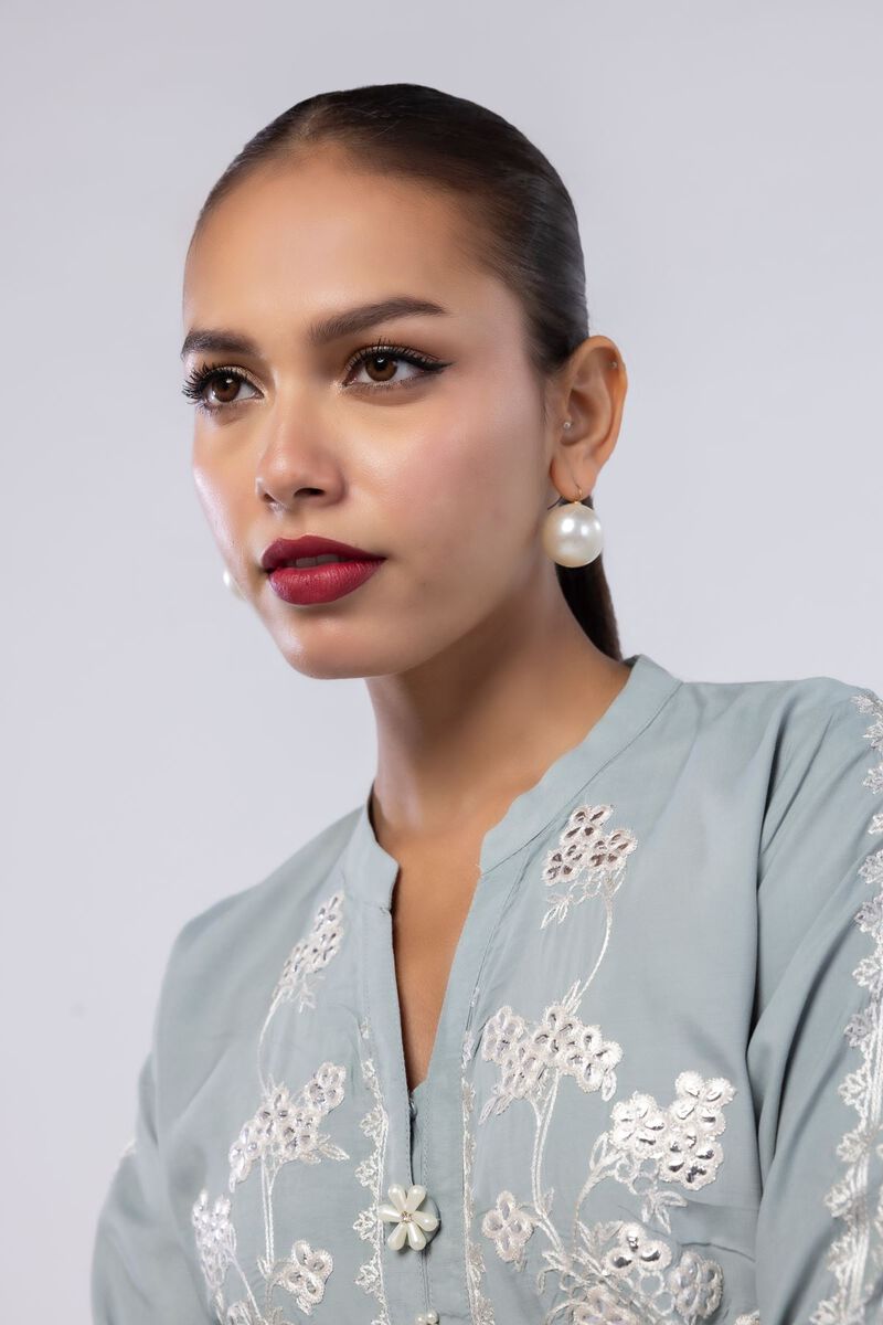 Embroidered | Russian Raw Silk | Kurta | USD 27.50