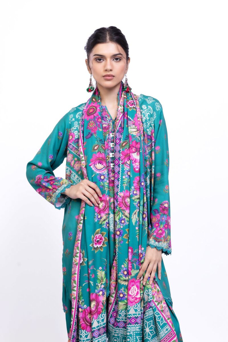 Printed | Satin | Dupatta | USD 22.00