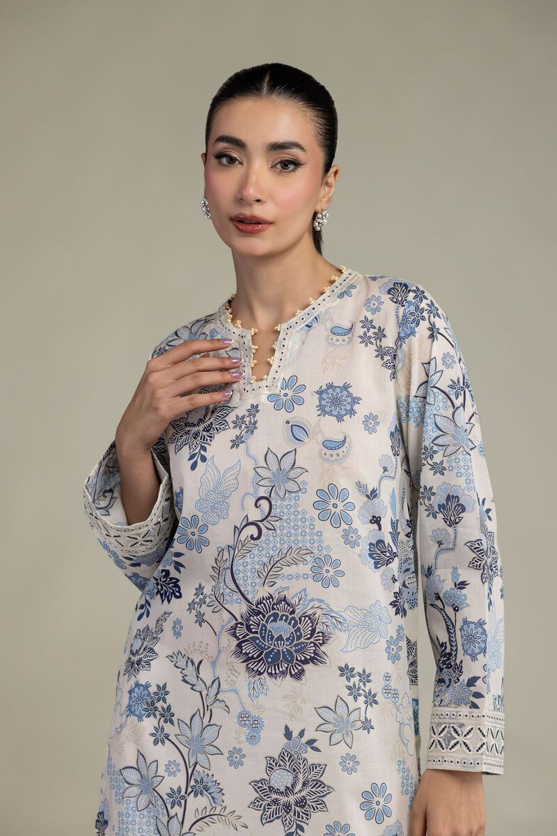 Embroidered | Cambric | 2-Piece Tailored Set | USD 35.00
