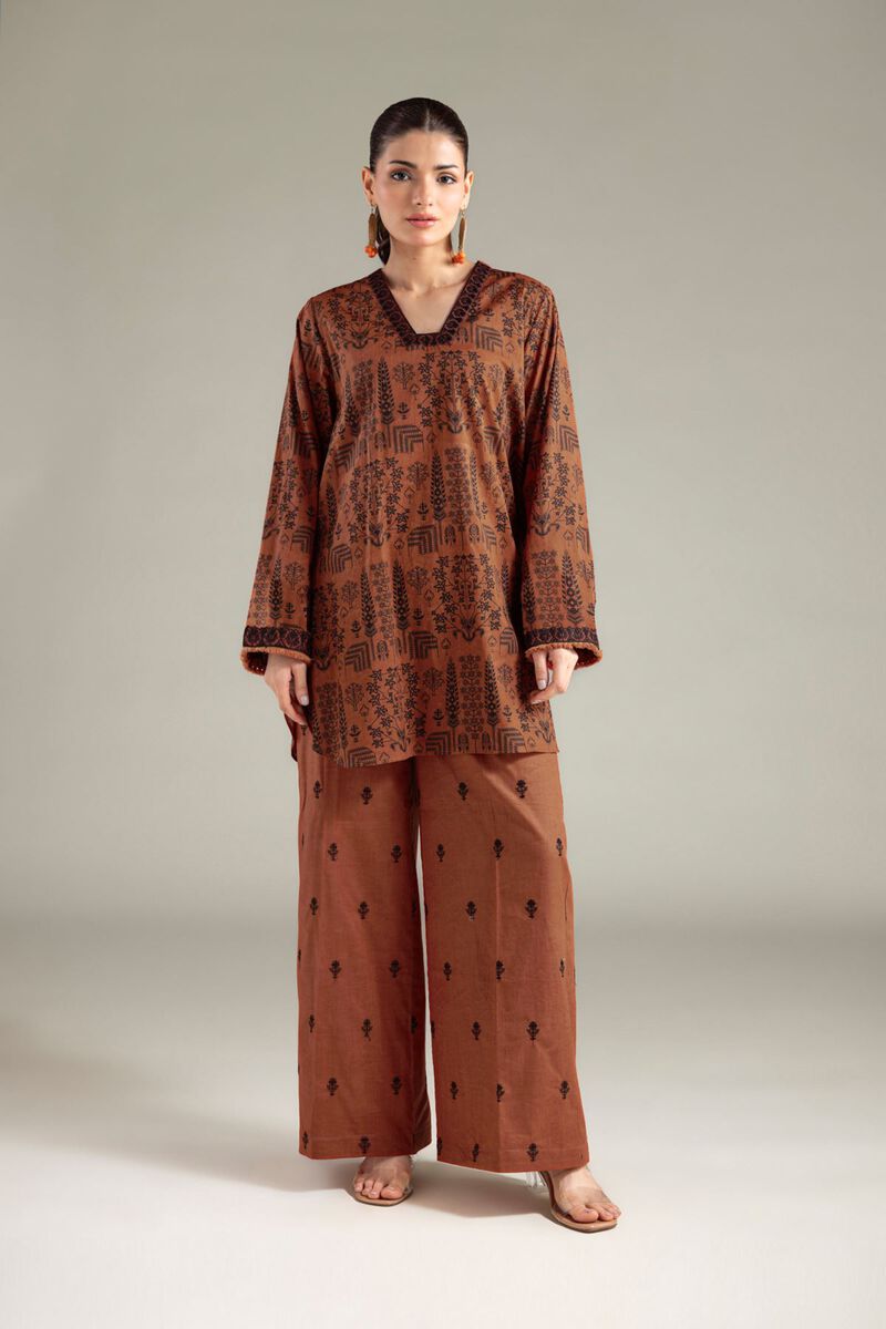 Embroidered | Lawn | Tailored 2 Piece | Top and Bottom | USD 45.00