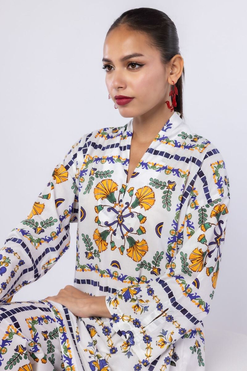 Printed | Cambric | Kurta | USD 6.00