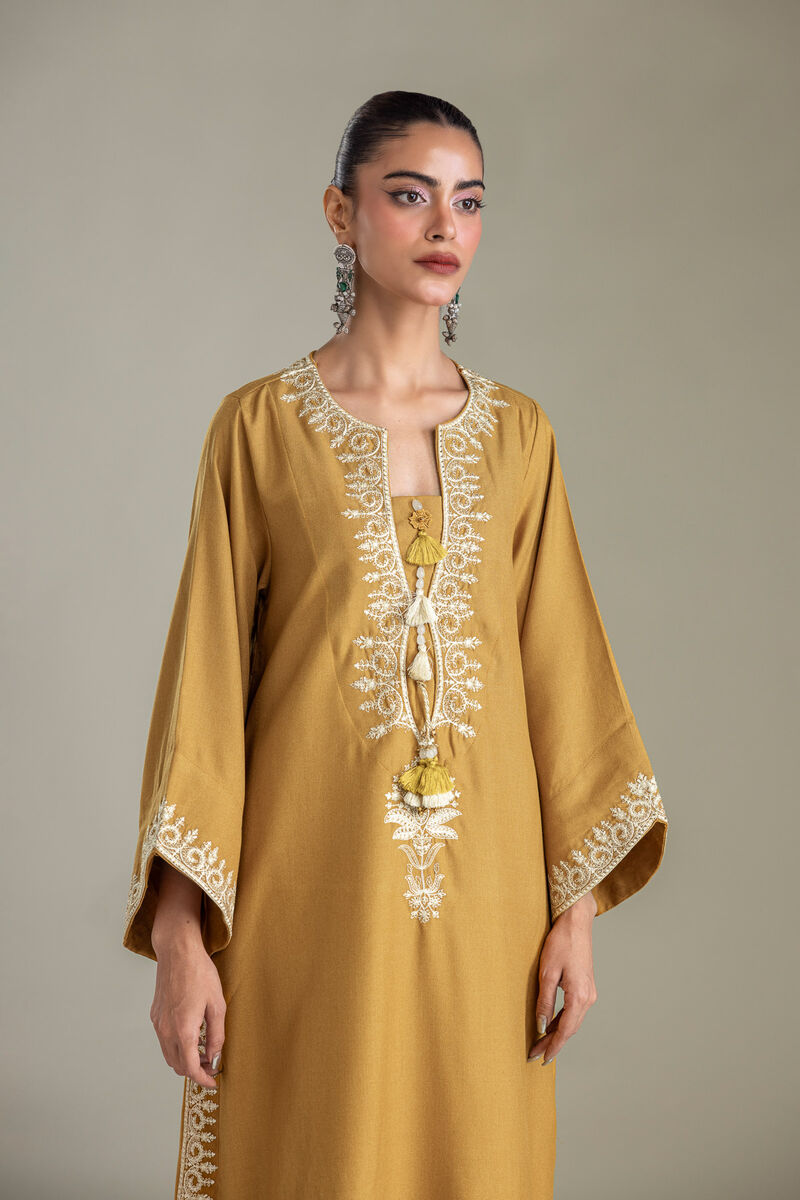Embroidered | Heavy Blended Viscose | Long Viscose Kurta | USD 75.00