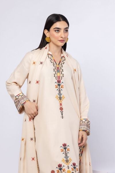 Embroidered | Light Thai Silk | Dupatta | USD 28.00