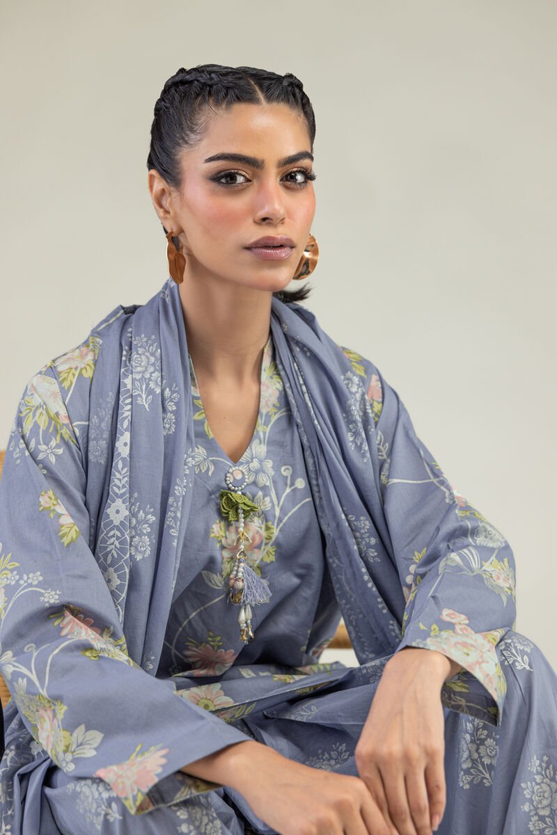 Printed | Lawn | Lawn Floral Dupatta | USD 30.00
