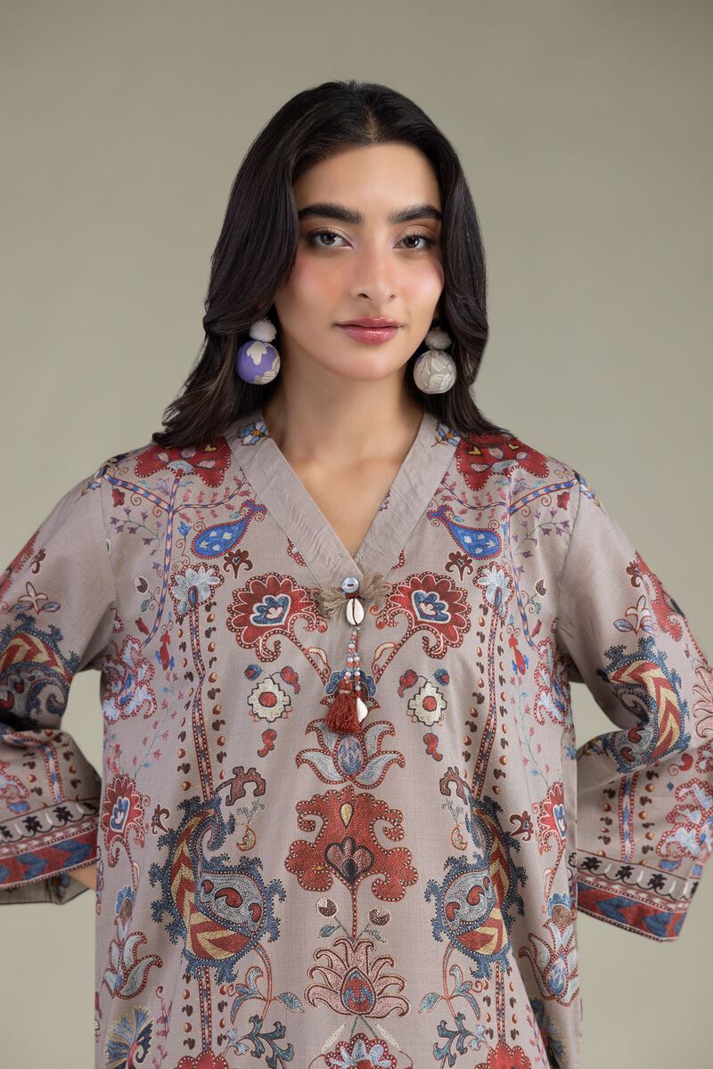 Printed | Cambric | Printed Floral Kurta | USD 35.00