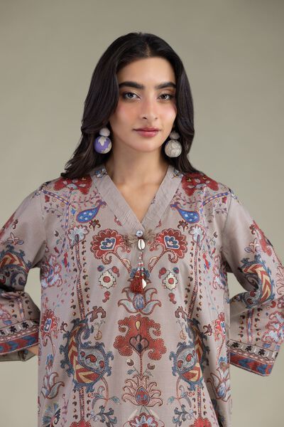 Printed | Cambric | Printed Floral Kurta | USD 35.00