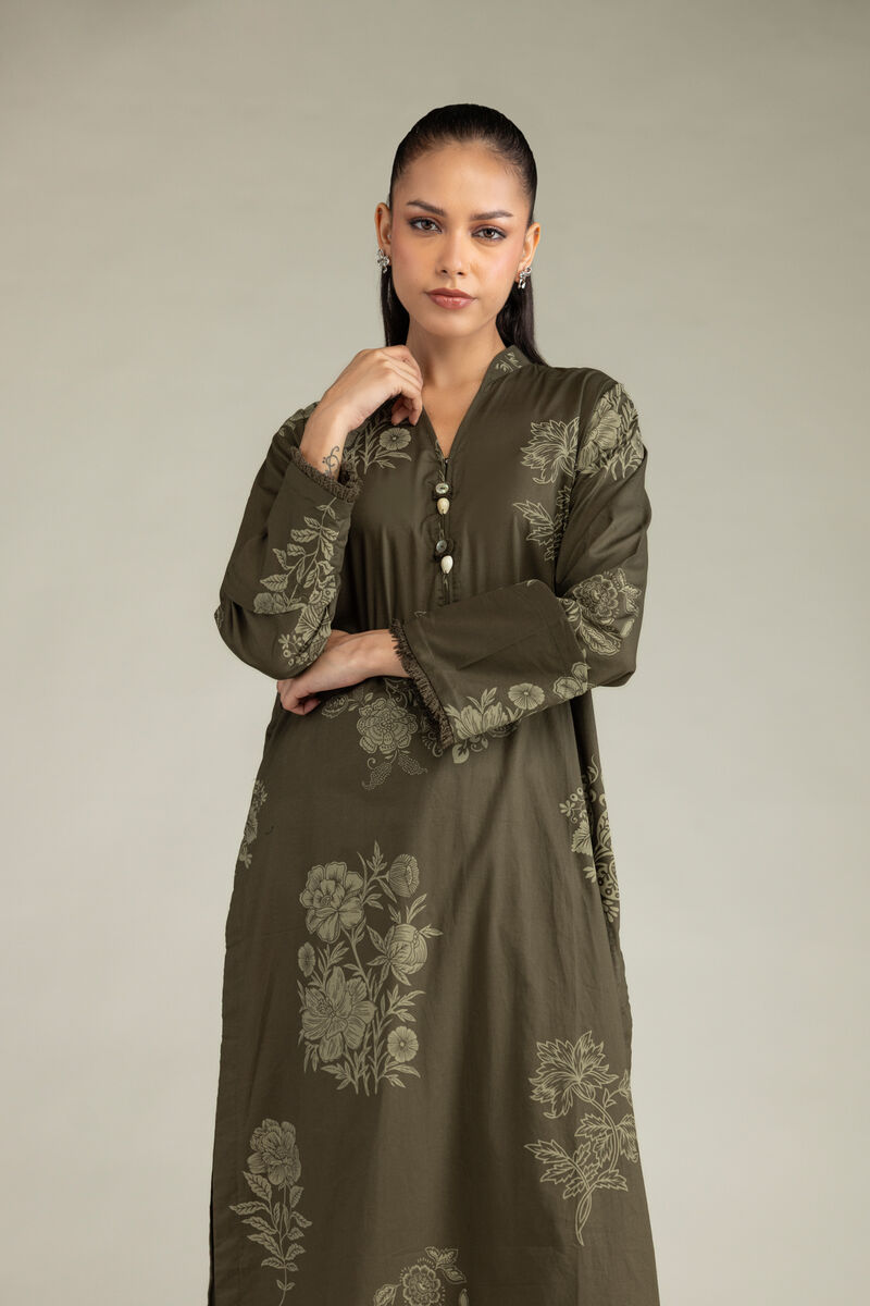 Printed | Cambric | Longline Floral Kurta | USD 17.50